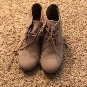 Roman suede Booties size 8.5